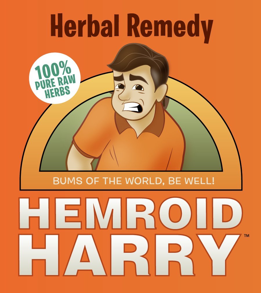 Hemroid Harry's Herbal Remedy, 30 Day (240 Count) - Natural Treatment, Pills Hemroid Harry