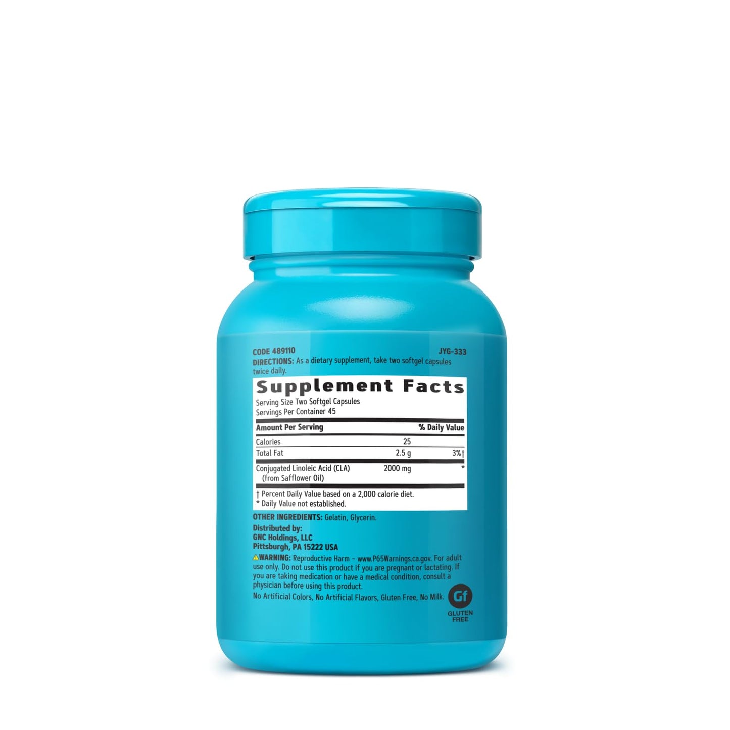 GNC Total Lean CLA | Improves Body Composition & Lean Muscle Tone, Fuels Fat Metabolis GNC