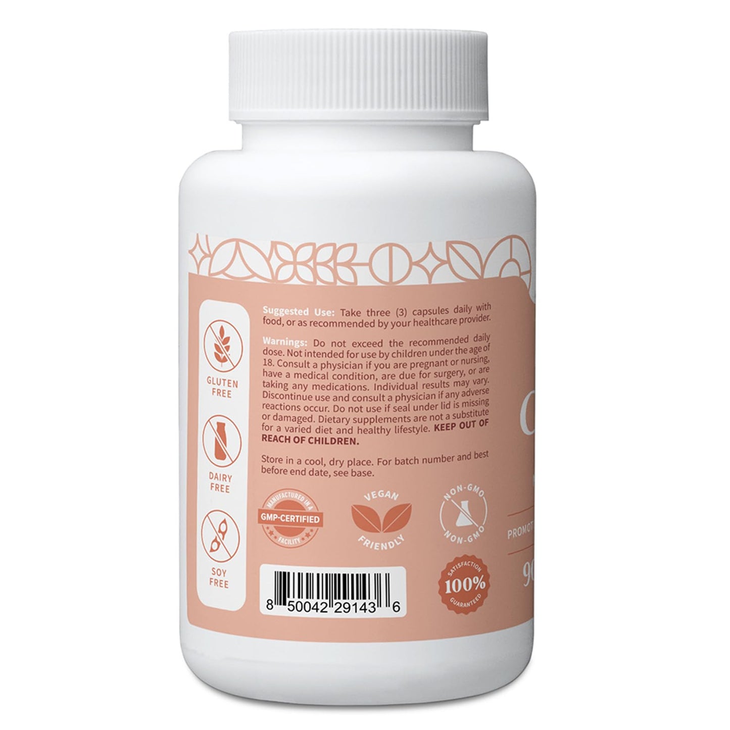 Pattern Wellness Fibro Complex – Advanced Formula with BioPerine® for Nutrient Absorption – Supports Muscle, Joint & Mobility Health – 90 Vegan Capsules Pattern Wellness