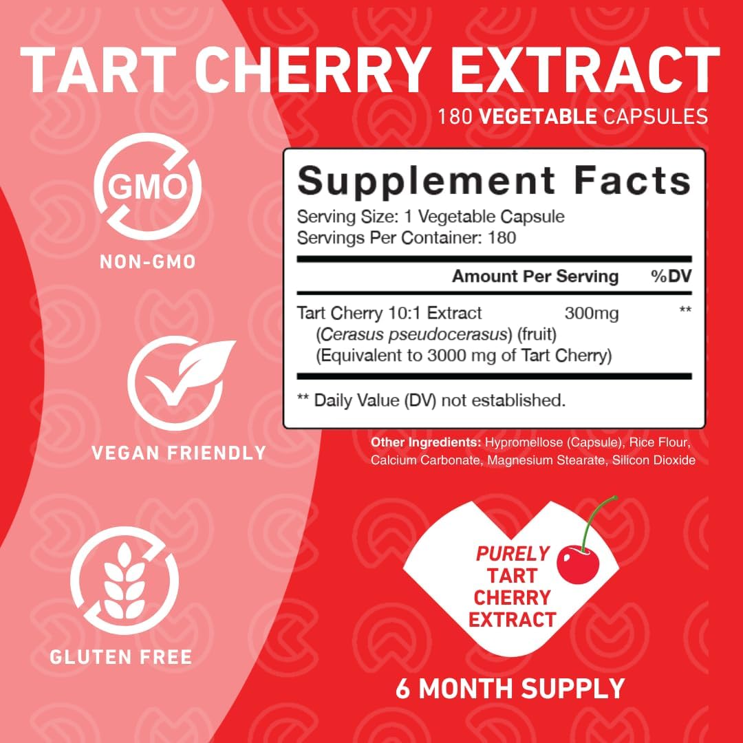 PUREFINITY Uric Acid Flush & Cleanse Capsules + Tart Cherry Extract Capsules Gsupps Australia
