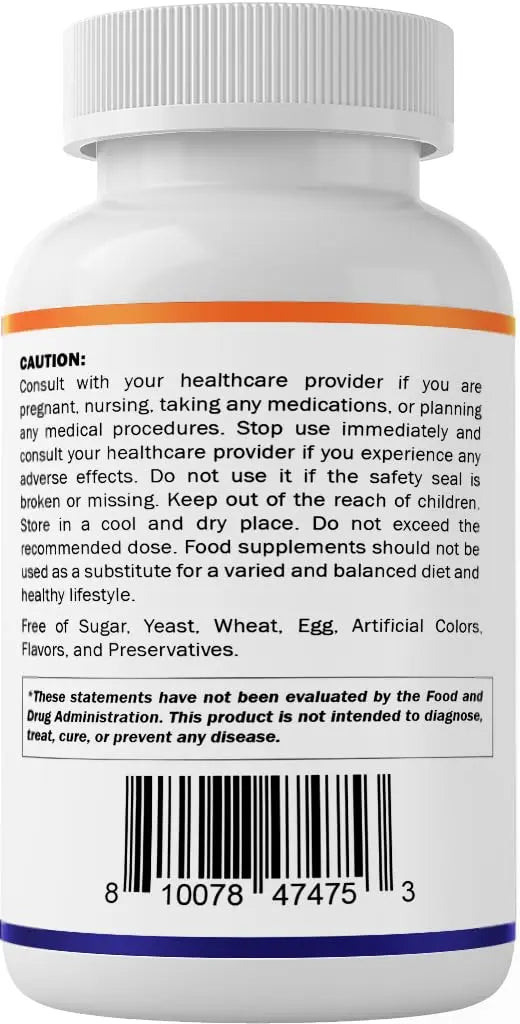 Vitamatic Lithium Orotate 5mg, 240 Veggie Capsules, Non-GMO, Gluten Free. Vitamatic