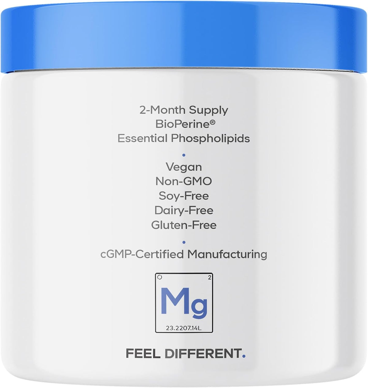 Codeage Liposomal Magnesium Glycinate Supplement, 2-Month Supply, Bisglycinate Magnesium Chelate, Chelated Magnesium Mineral Pills, BioPerine Black Pepper Vitamins Capsules, Non-GMO Vegan, 240 ct Gsupps Australia