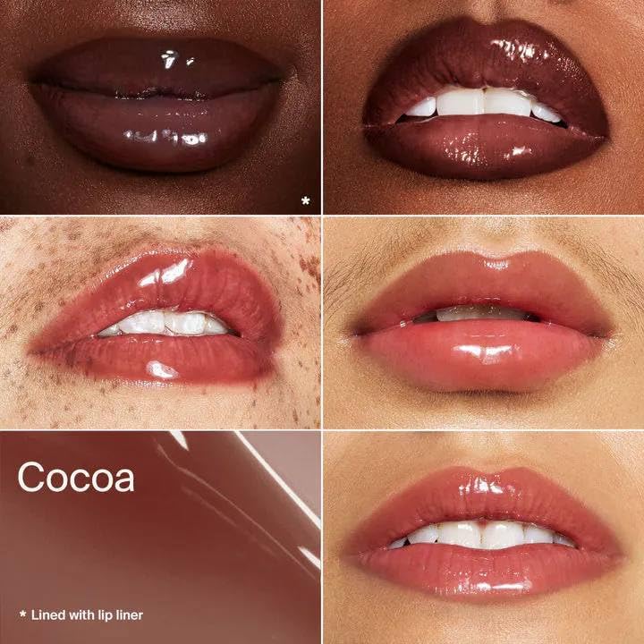 HAUS LABS BY LADY GAGA PHD HYBRID LIP GLAZE - Cocoa (Taupe Brown) + ENTEL Aloe vera Sheet Masque (BONUS) HAUS LABS BY LADY GAGA