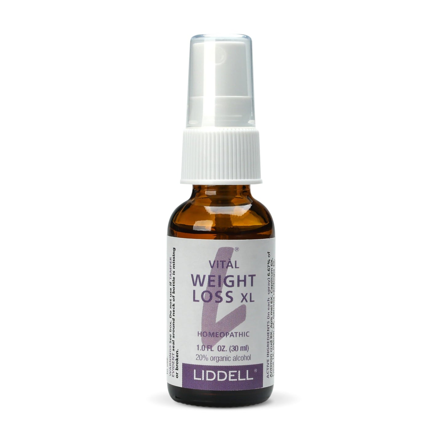 VITL Weight Loss XL Liddell Homeopathic 1 oz Liquid Liddell