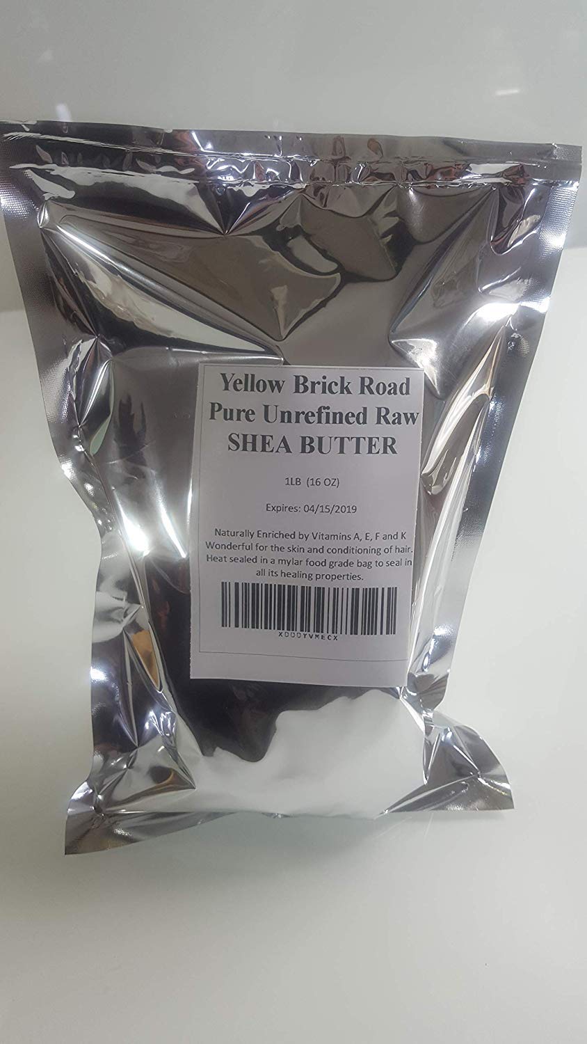 Yellow Brick Road 100% Raw Unrefined Shea Butter-African Grade a Ivory 1 Pound (16oz)… Yellow Brick Road