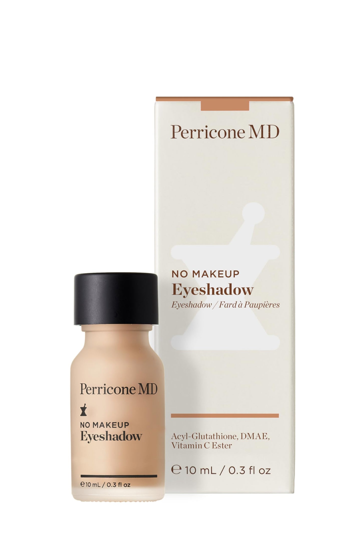 Perricone MD No Makeup Liquid Eyeshadow - Hydrating Serum Texture - Crease-Proof Anti-Aging with Vitamin C - Smooths & Brightens Eyelids - Long-Wearing Satin Finish for All Ages, Shade 2, 0.3 fl oz Perricone MD