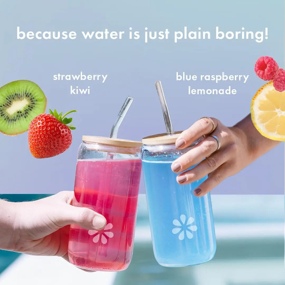 Boobie Hydromom Superfood Electrolyte Drink Mix, Blue Raspberry Lemonade | Refreshing Energy & Hydration Boost for Mamas | On-The-Go & Travel Essentials for Pregnancy, Boobie Brands