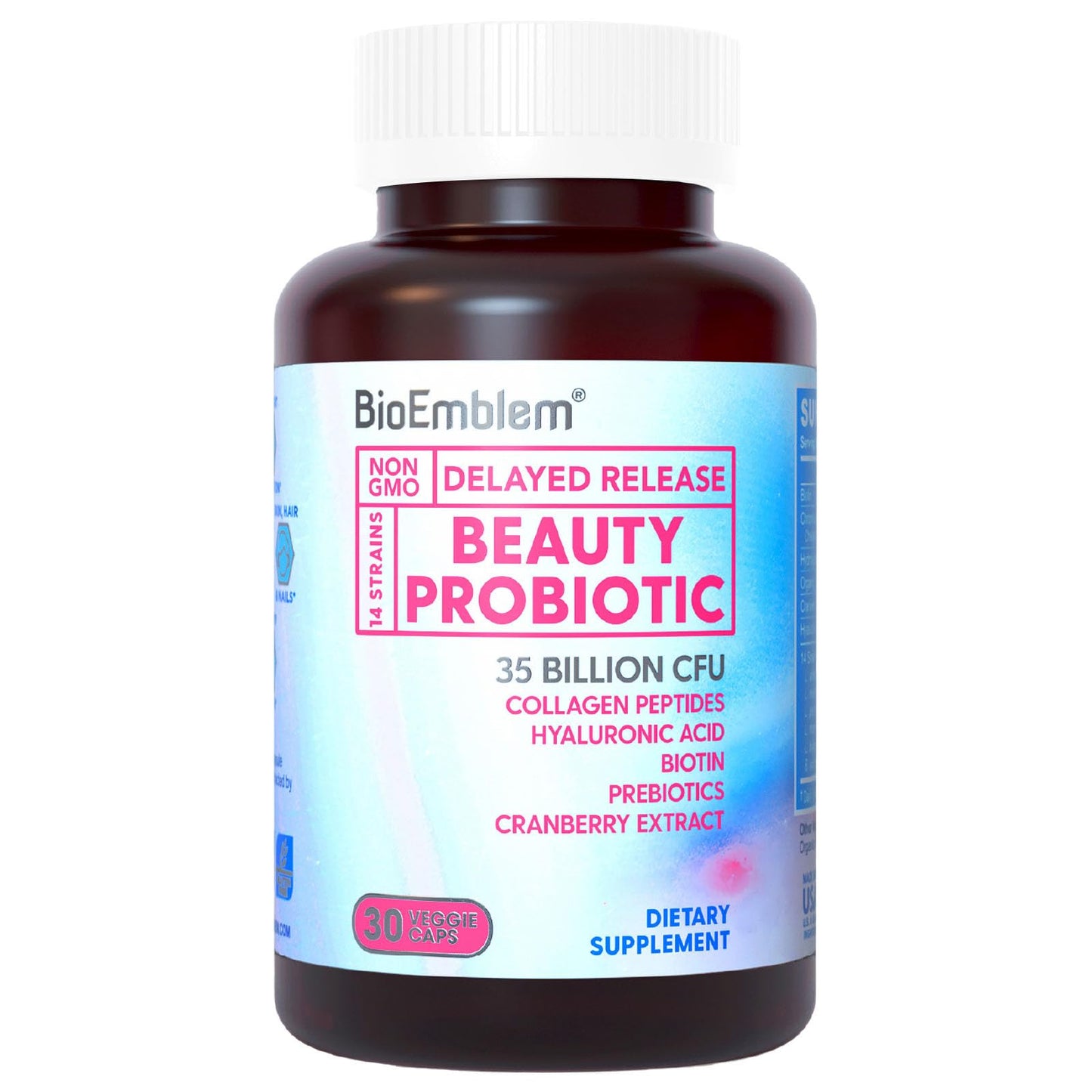 BioEmblem Beauty Probiotics for Women and Joint Support BioEmblem