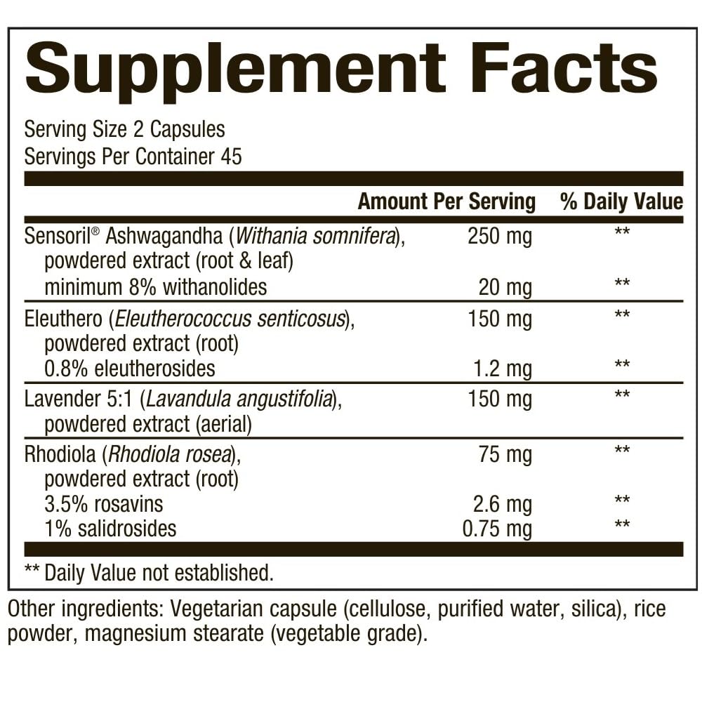 Bioclinic Naturals - Sereni-Pro 90 Vegetarian Capsules Bioclinic Naturals