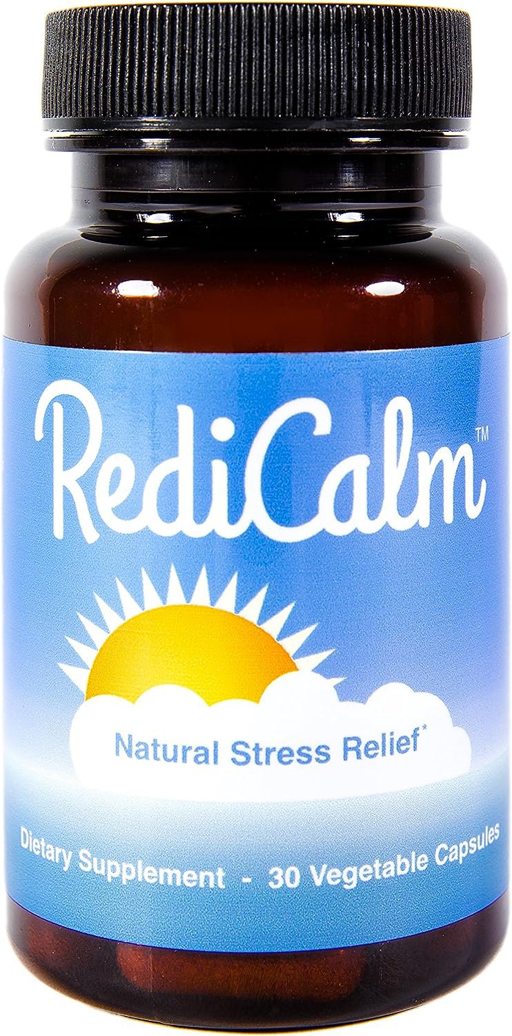 RediCalm - Clinically-Proven Natural Anxiety Relief Supplement - Non-GMO RediCalm