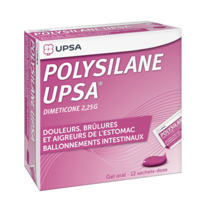 Polysilane oral gel sachets doses - UPSA Euro-pharmas
