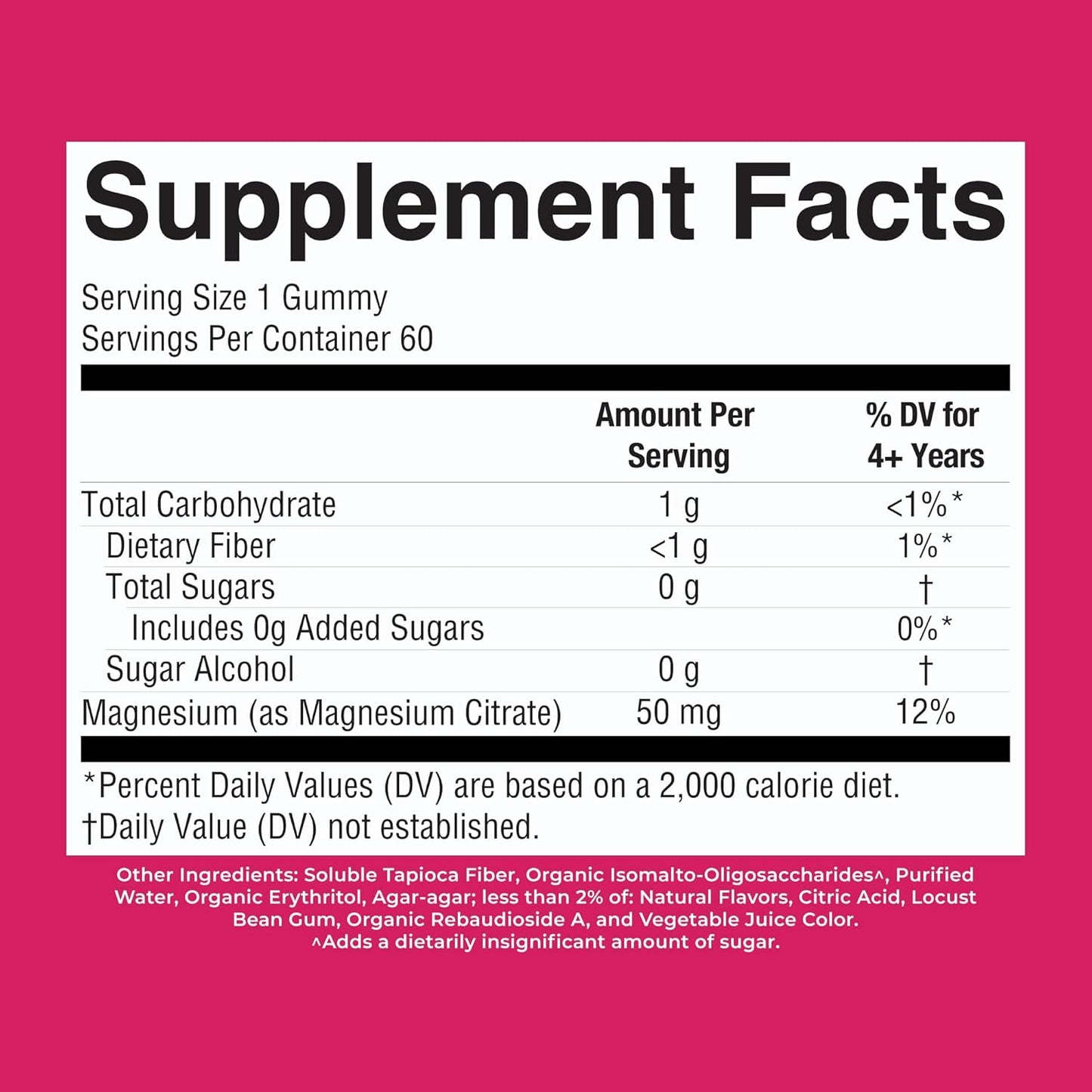 MaryRuth's Kids Magnesium Gummies | 50mg Magnesium Citrate Gummies for Kids 4+ | Bone Health | Calcium Absorption | Essential Mineral | Vegan | CLP Certified | Sugar Free | 60 Count | 2 Month Supply Gsupps Australia