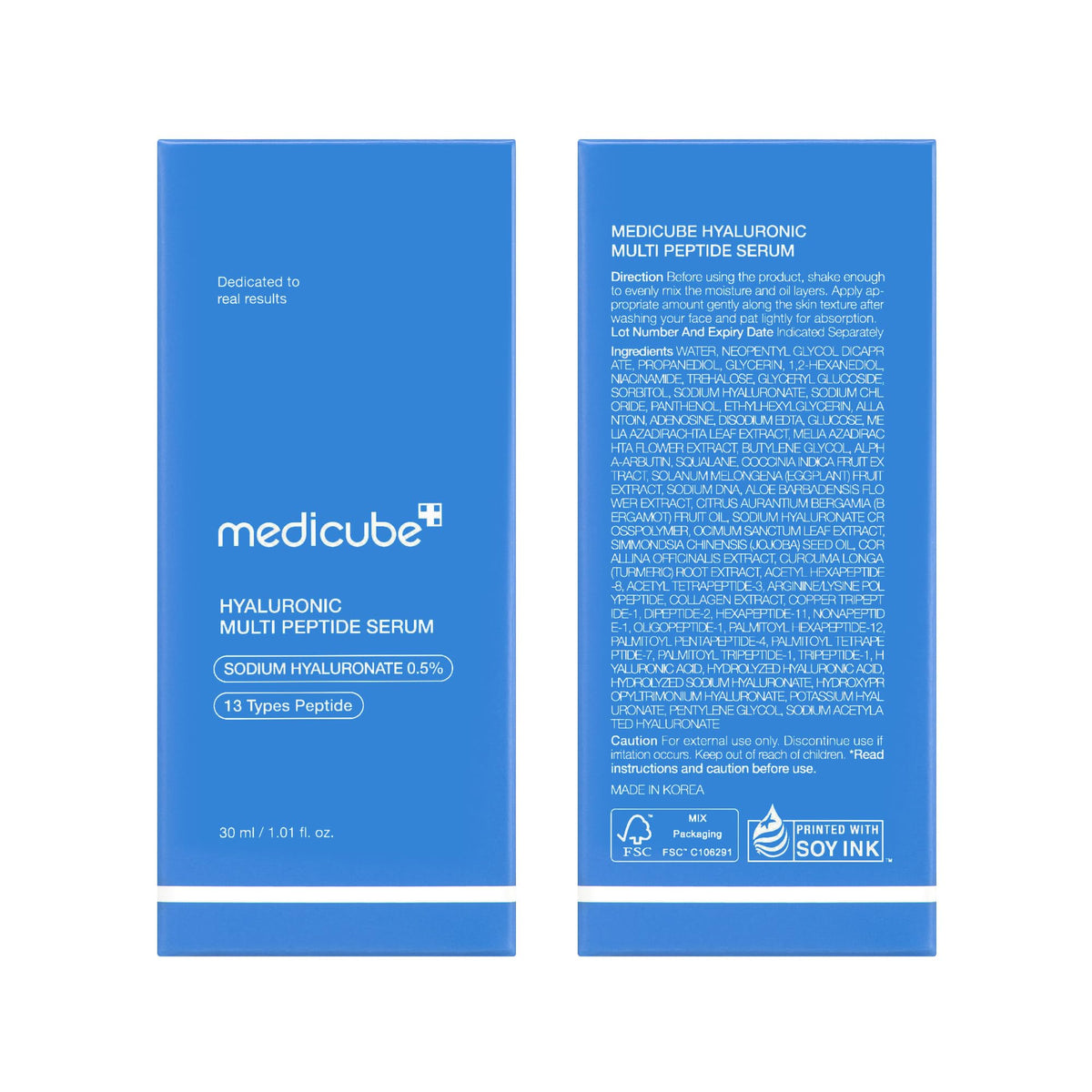 medicube Hyaluronic Multi Peptide PDRN Serum - Lightweight Hydrating Serum medicube