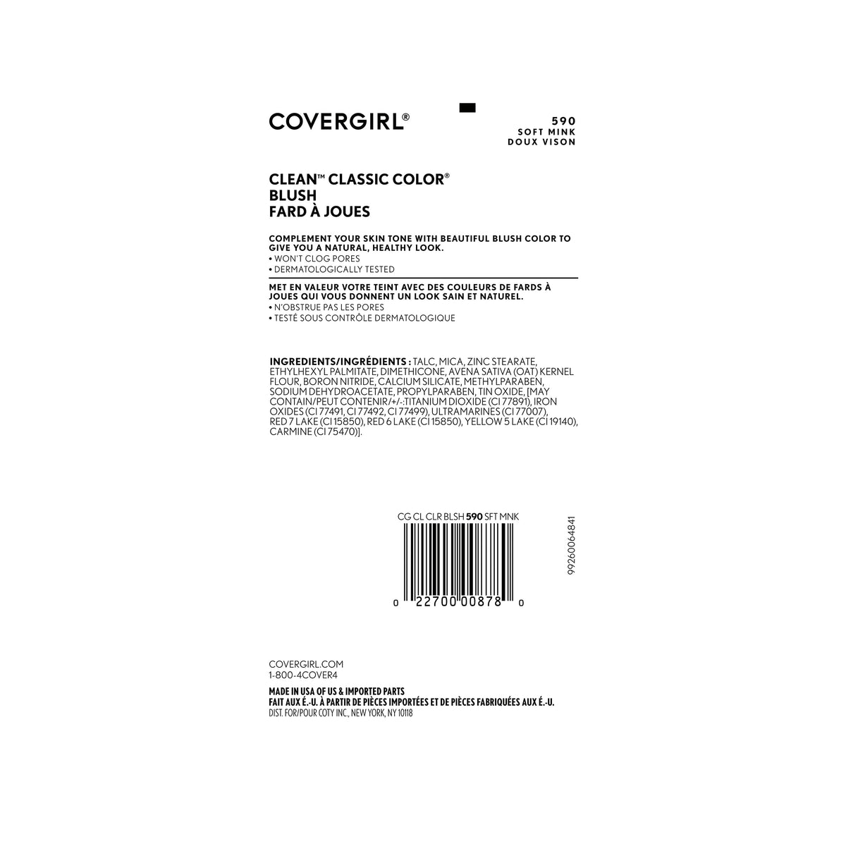 COVERGIRL Classic Color Blush Soft Mink COVERGIRL