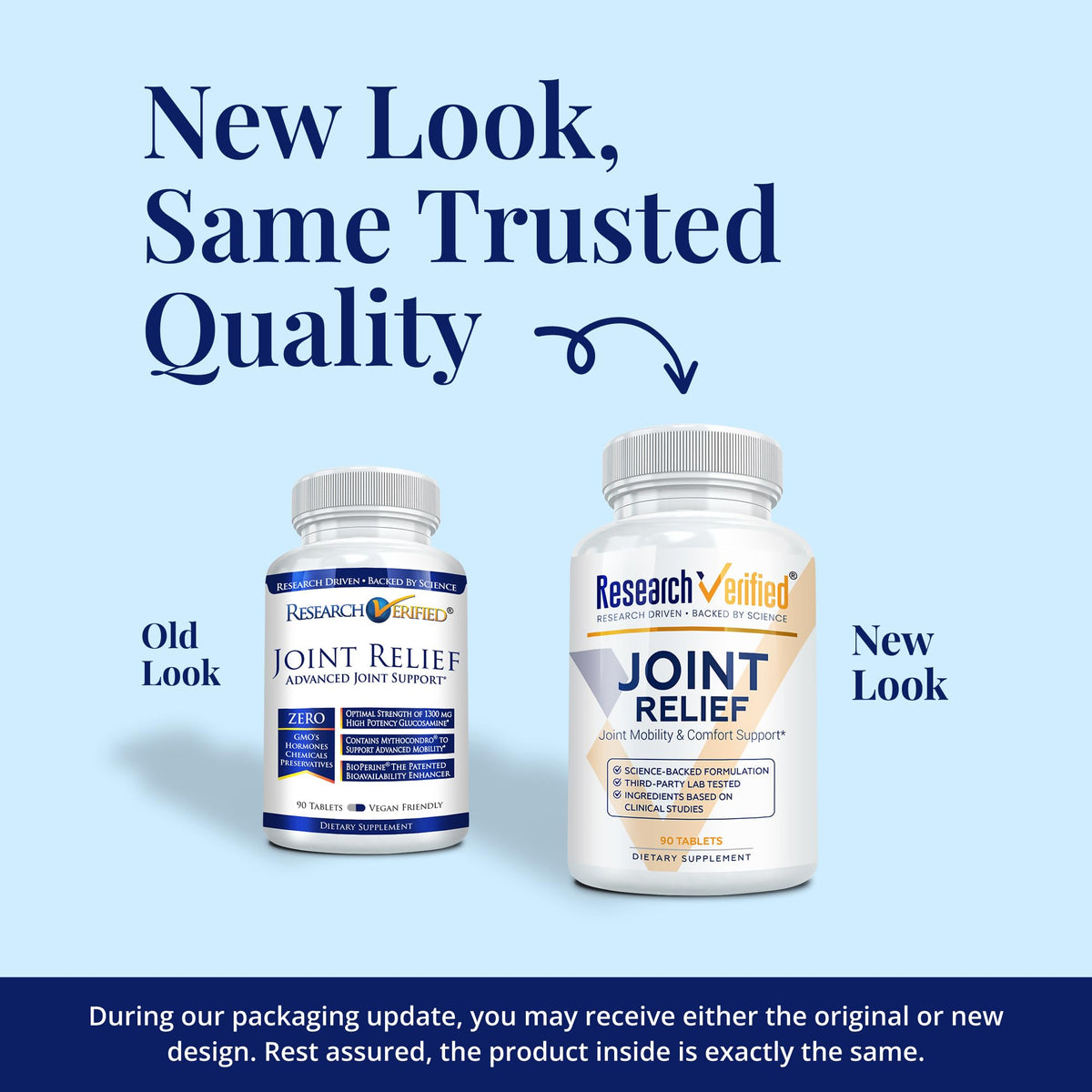 Research Verified Joint Support - Glucosamine, MSM, Turmeric, Boswellia, BioPerine - Vegan - 270 Capsules - 3 Month Supply Research Verified