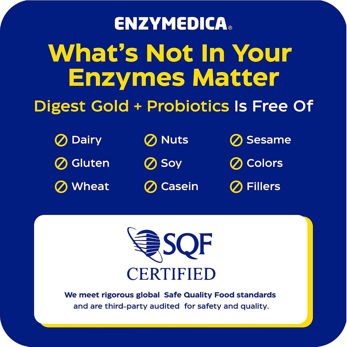 Enzymedica Digest Gold + Probiotics - Digestive Enzyme Supplement for Women & Men, Enzyme and Probiotic Capsules for Digestion, Gut Health Support, Helps Gas & Bloating, Vegetarian - 45 Caps Gsupps Australia