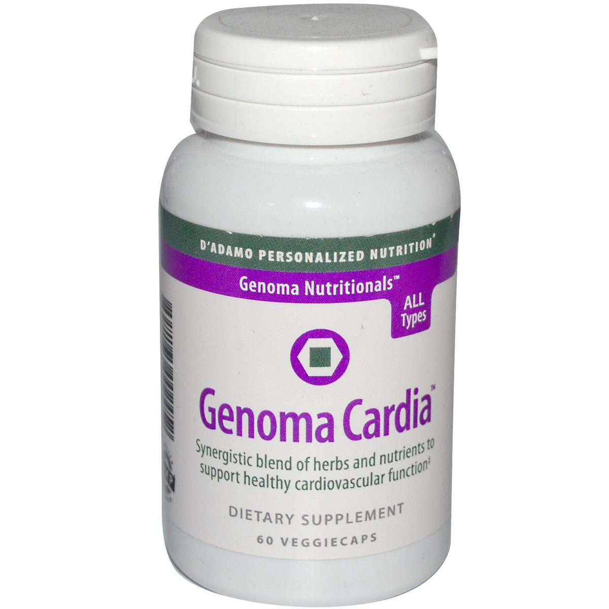D'Adamo Personalized Nutrition - Genoma Cardia 60 vcaps D'Adamo Personalized Nutrition