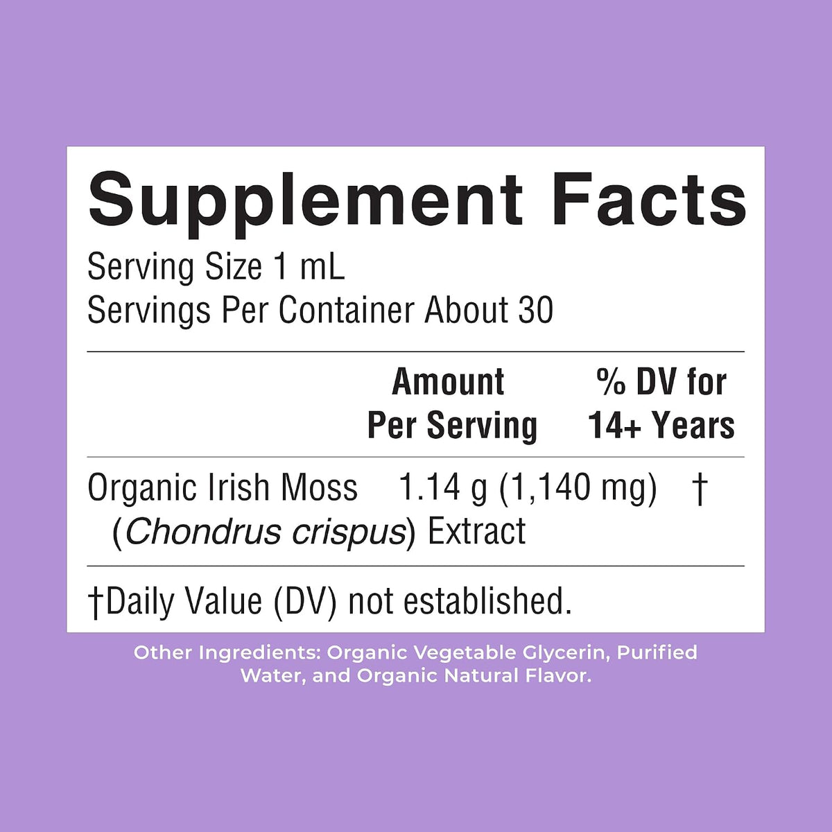 MARYRUTH'S Organic Irish Sea Moss Liquid Drops | Chondrus Crispus | Wild Harvested | Organic Irish Moss Formulated for Adults & Kids Ages 14+ | Unflavored | Sugar Free | Vegan | Non-GMO | 1 Fl Oz Gsupps Australia