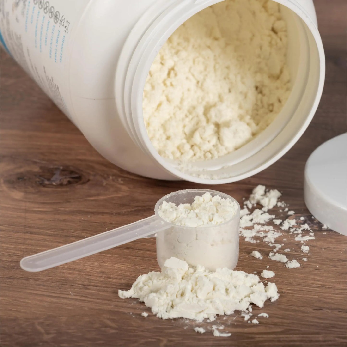 Mt. Capra Clean Whey Protein | Grass-Fed Undenatured Goat Whey Protein Powder | 24 g Protein Per Serving, All Natural, Non-GMO, High in Branch Chain Amino Acids | Unsweetened | 15 Servings - 16 oz MT. CAPRA SINCE 1928