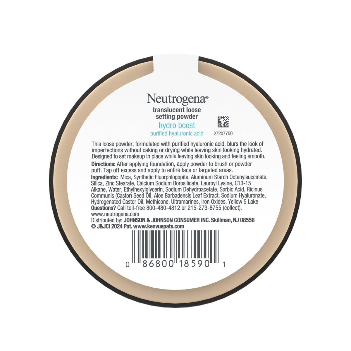 Neutrogena Hydro Boost Translucent Loose Setting Powder, .44 oz Neutrogena