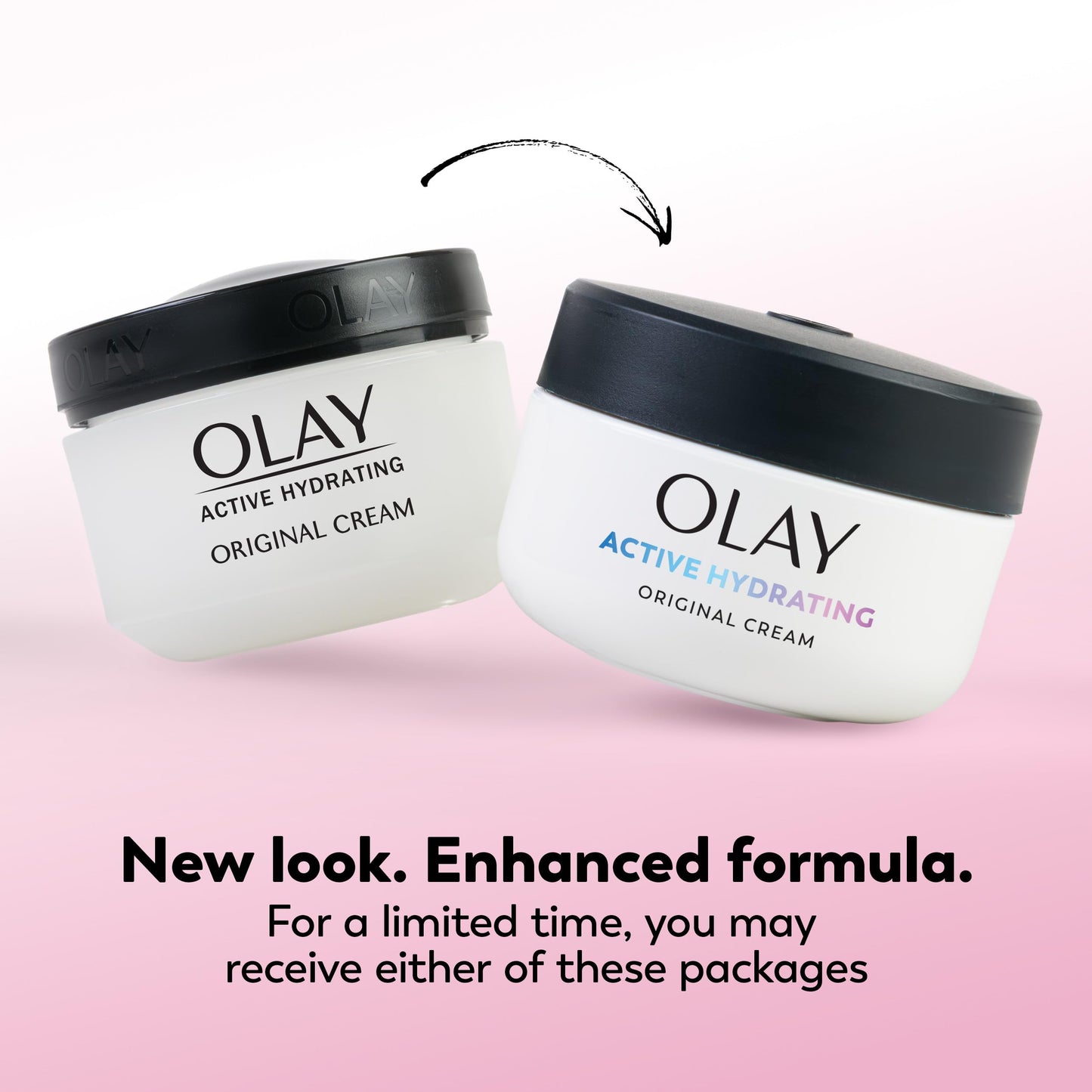 Olay Active Hydrating Cream Face Moisturizer, 1.9 fl oz Olay