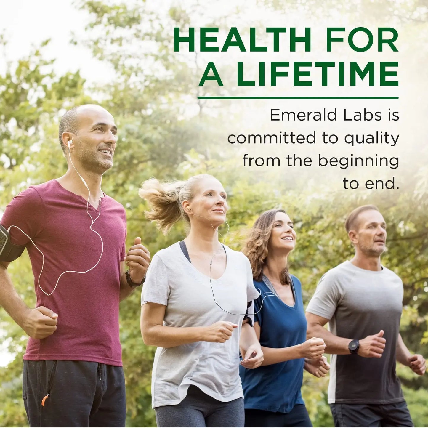 EMERALD LABS B-Healthy - Vegan Vitamin B Complex - Includes Methylated Folic Acid & Full Spectrum B Vitamins - Supports Immune, Brain & Heart Health EMERALD LABS