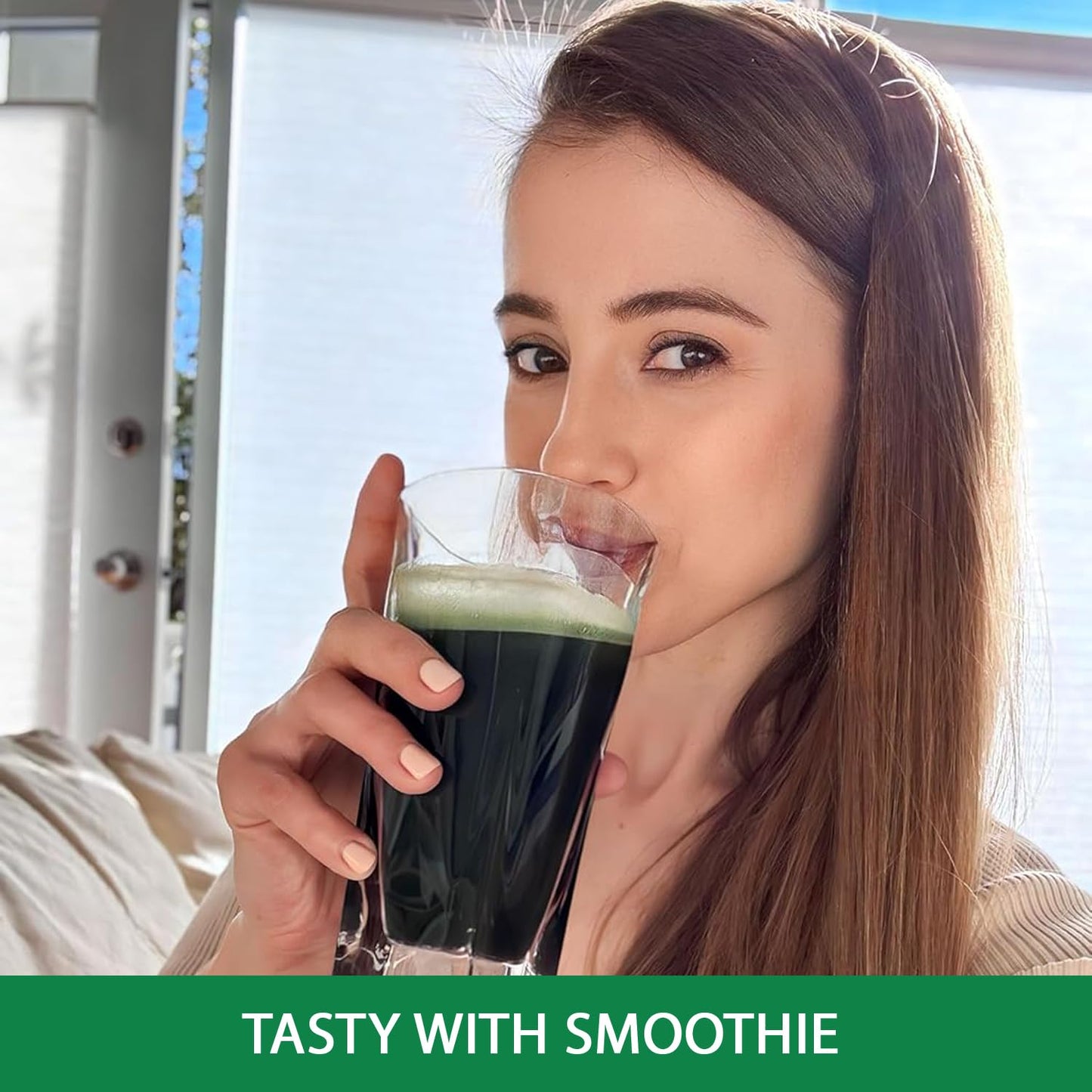 Kate Naturals Organic Spirulina Powder for Immune Support and Antioxidants. Nutrient Dense Superfood Supplement Kate Naturals