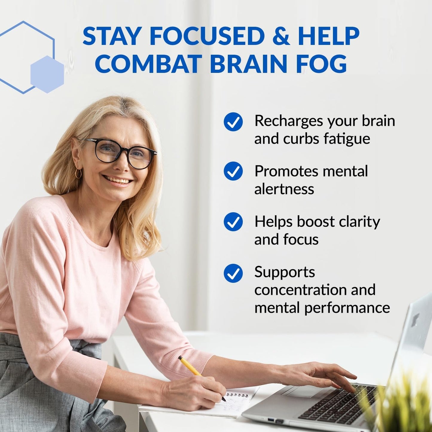 BioTrust Brain Bright – Daily Nootropic Boost for Focus, Concentration, Mental Clarity – Caffeine Free Nootropics Brain Support Supplement – Thai Ginger, Ginkgo, Folate, L-Theanine – 30 Servings BioTrust