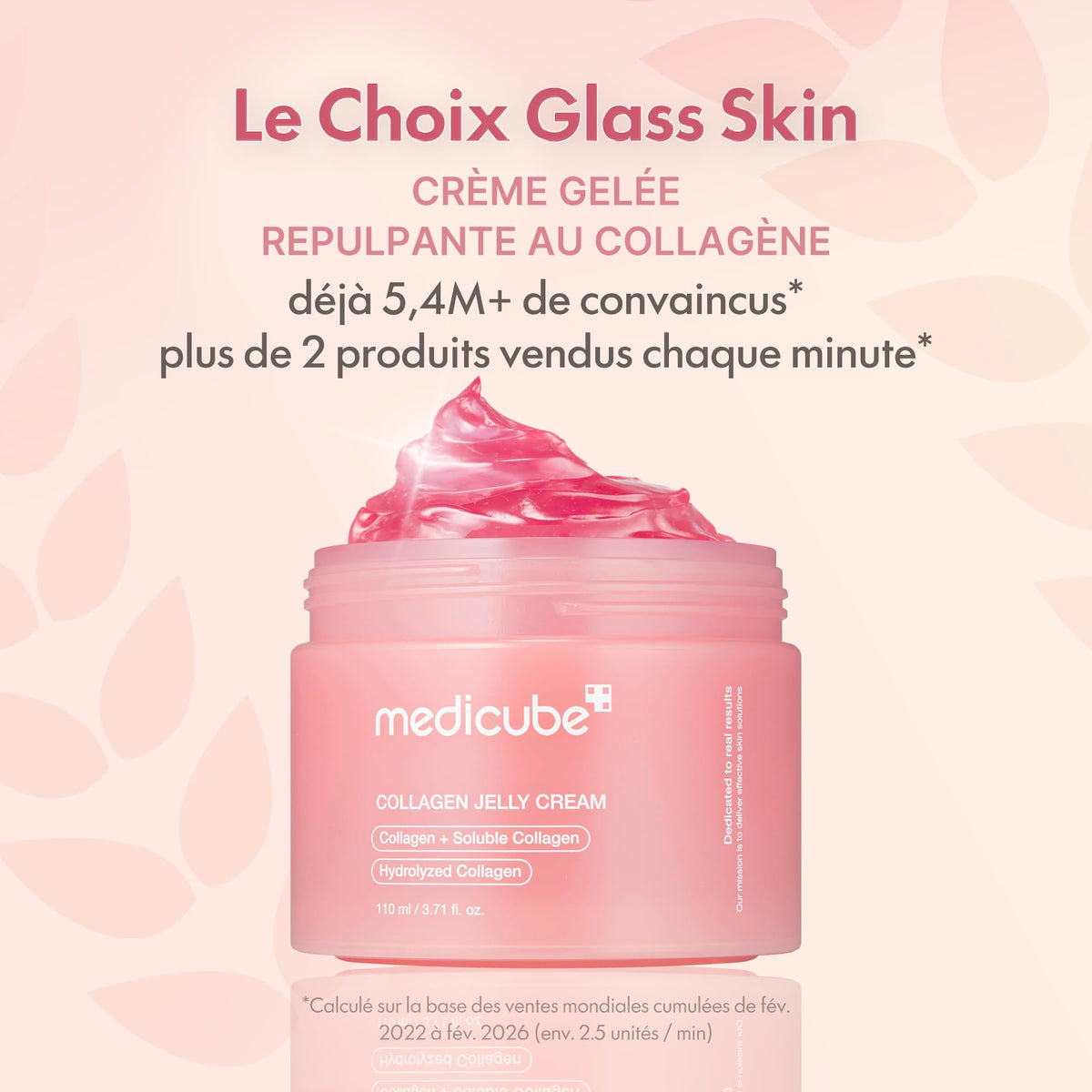 medicube Jelly Cream with Collagen, Niacinamide | Freeze-Dried Hydrolyzed Collagen medicube