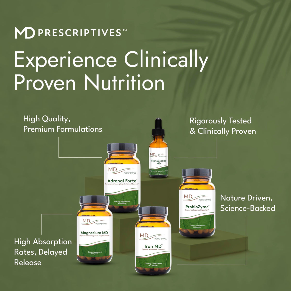 MD Prescriptives - ProbioZyme - Vegetarian Digestive Enzymes - Supplement for Digestive & Gut Health - 90 Capsules MD Prescriptives