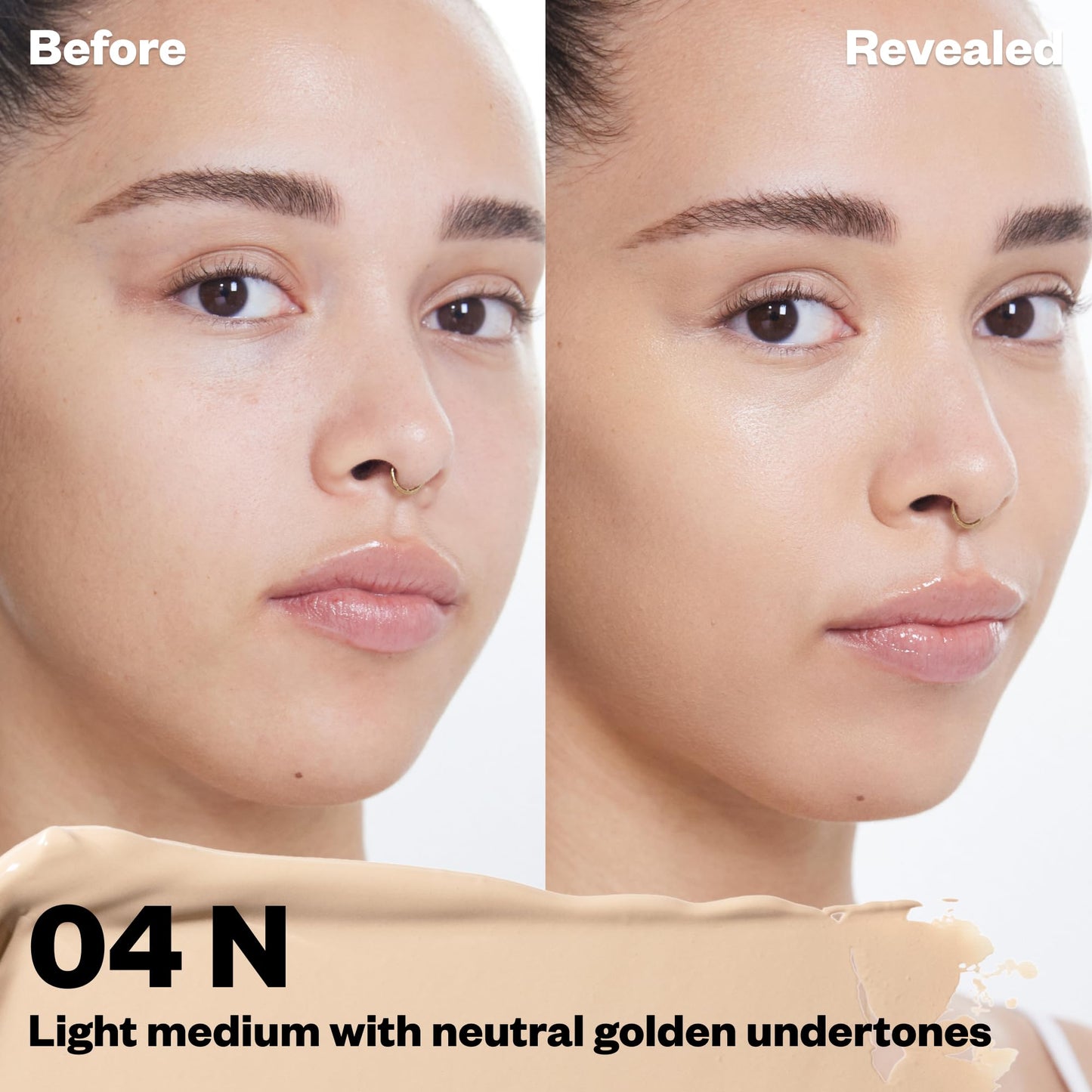 Kosas Revealer Concealer – Medium Coverage Hydrating Under Eye & Face Concealer with Hyaluronic Acid, Tone 04 N Kosas