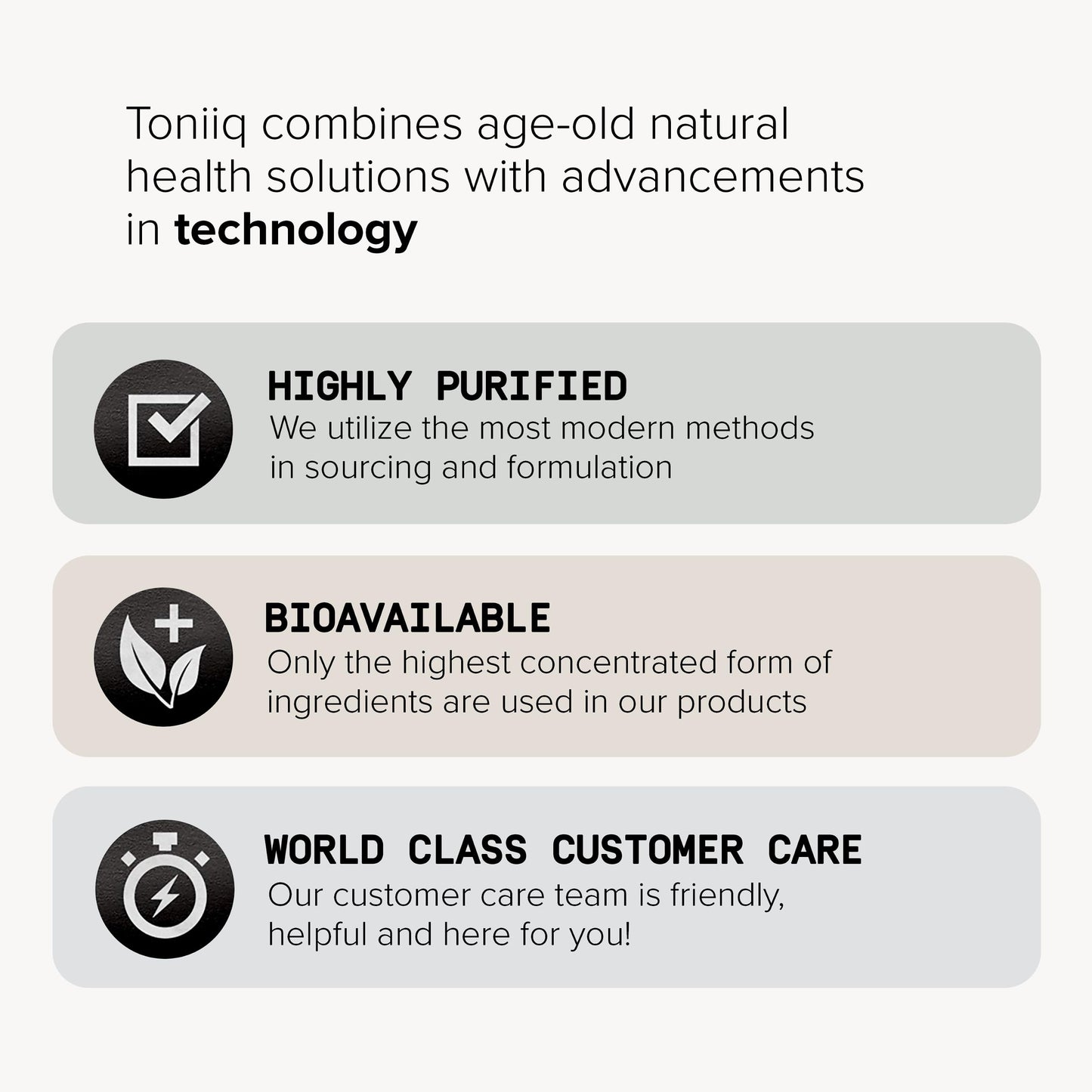 Toniiq Ultra High Potency 1400mg NAD Supplement - NAD+ Nicotinamide B3 Blend with D-Ribose, Niacin -with RiaGev - 3rd Party Tested Toniiq