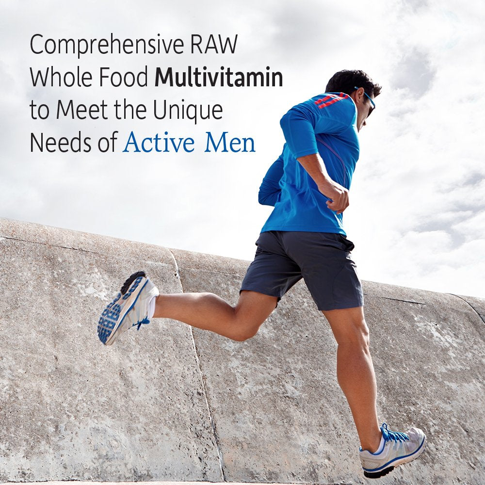 Garden of Life Vitamin Code Whole Food Multivitamin for Men - 120 Capsules, Vitamins for Men, Fruit & Veggie Blend and Probiotics for Energy Garden of Life
