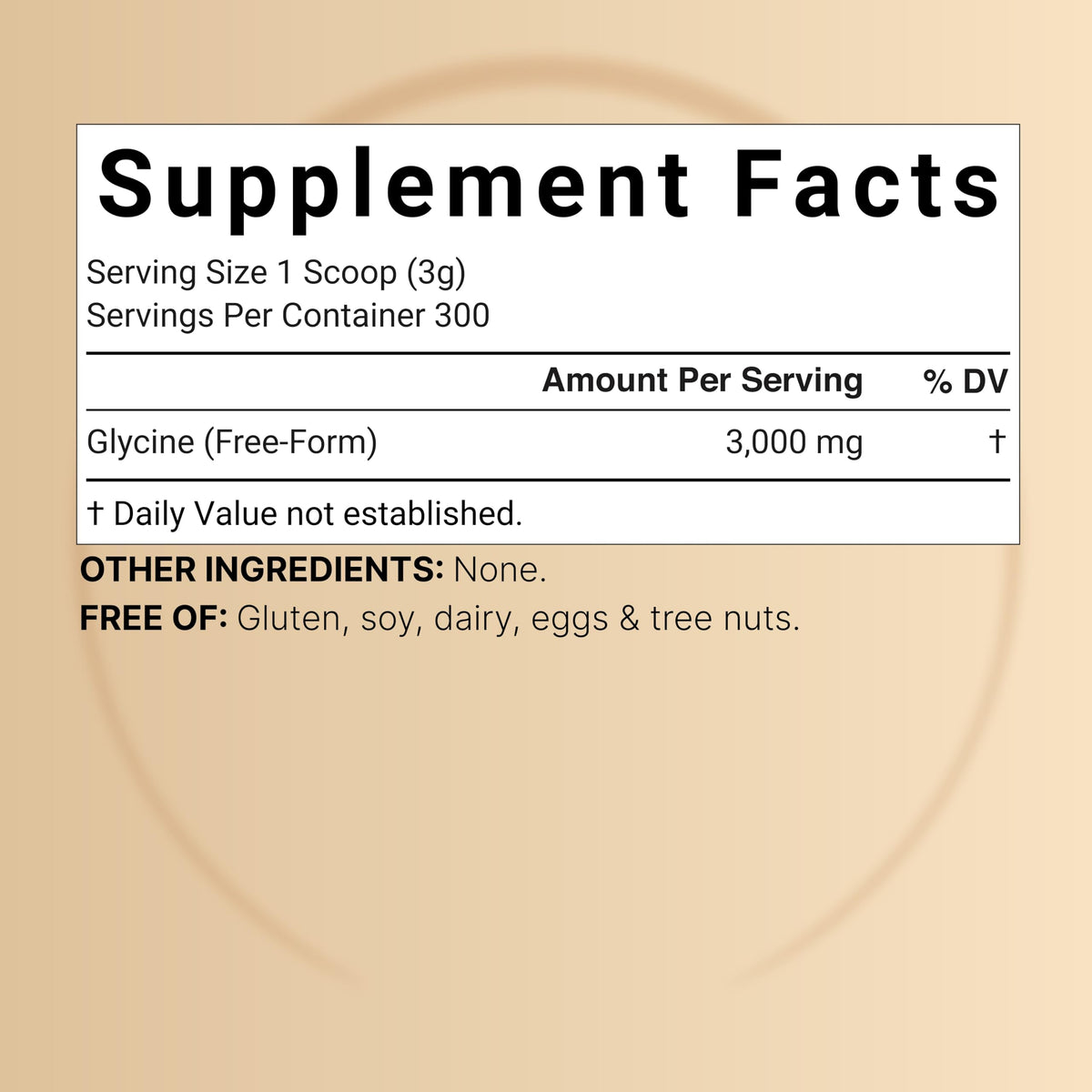 Glycine Powder, 300 Servings (2 lb) – 3,000 mg Free-Form Glycine Per Serving – Unflavored Pure Powder – Non-GMO, cGMP Manufactured NatureBell