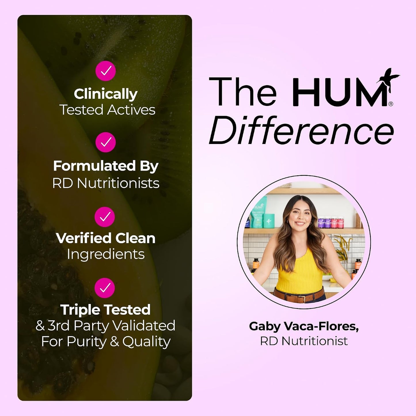 HUM Hormone Balance for Women, Supplement for Women's Health with Chasteberry & Dong Quai, Support for PMS Symptoms, Cramps, Irritability, Hormonal Balance, Monthly Support, 60 Capsules Gsupps Australia