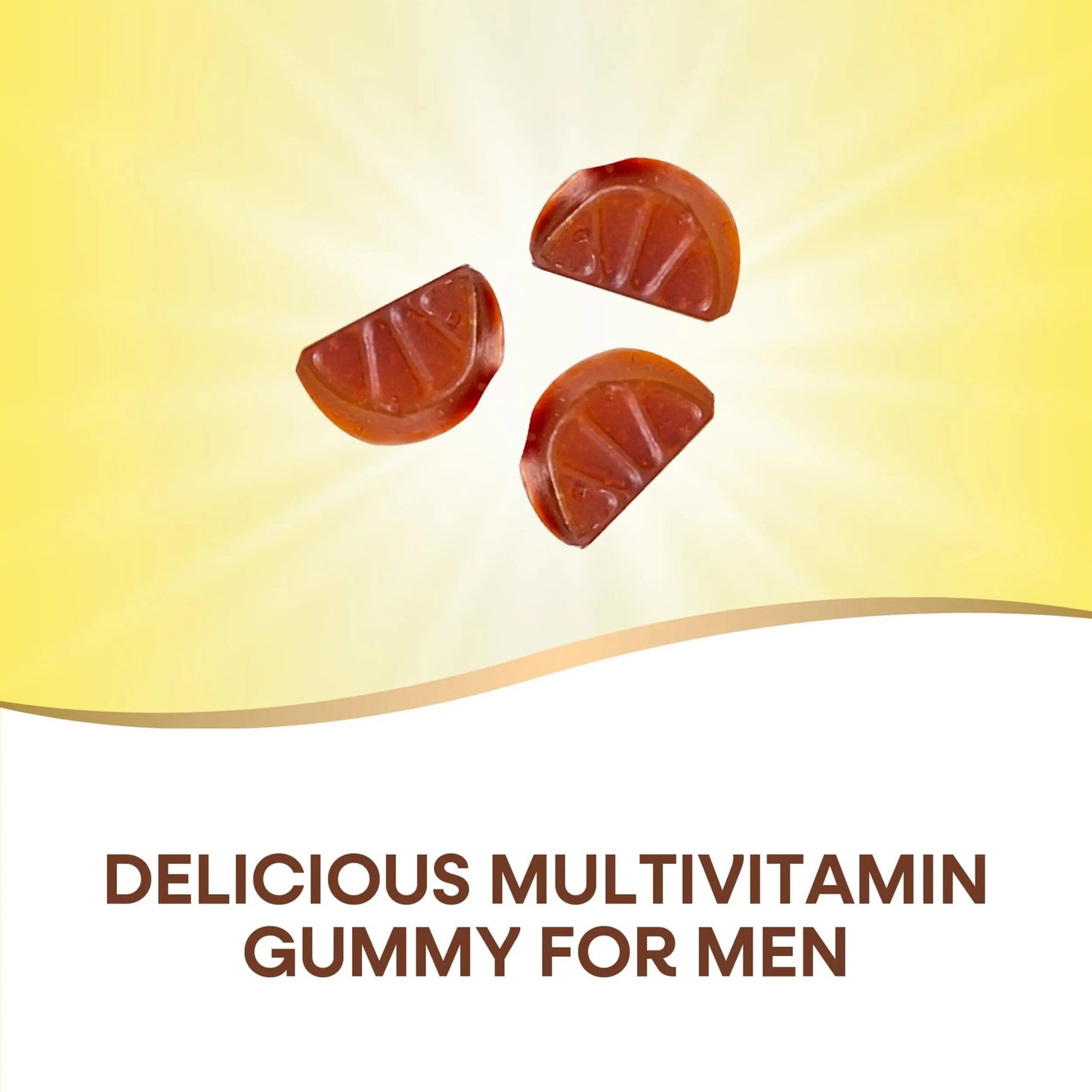 Nature's Way Alive! Men's Premium Gummy Multivitamin, Supports Healthy Heart, Muscle Function*, Full B-Vitamin Complex, Orange, Grape Nature's Way