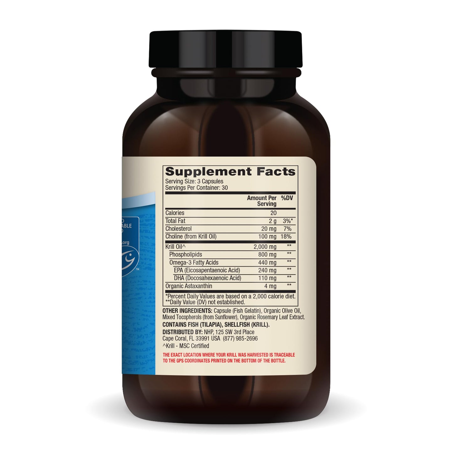 Dr. Mercola Krill Oil Double Strength, 90 Servings (270 Capsules), Dietary Supplement Dr. Mercola