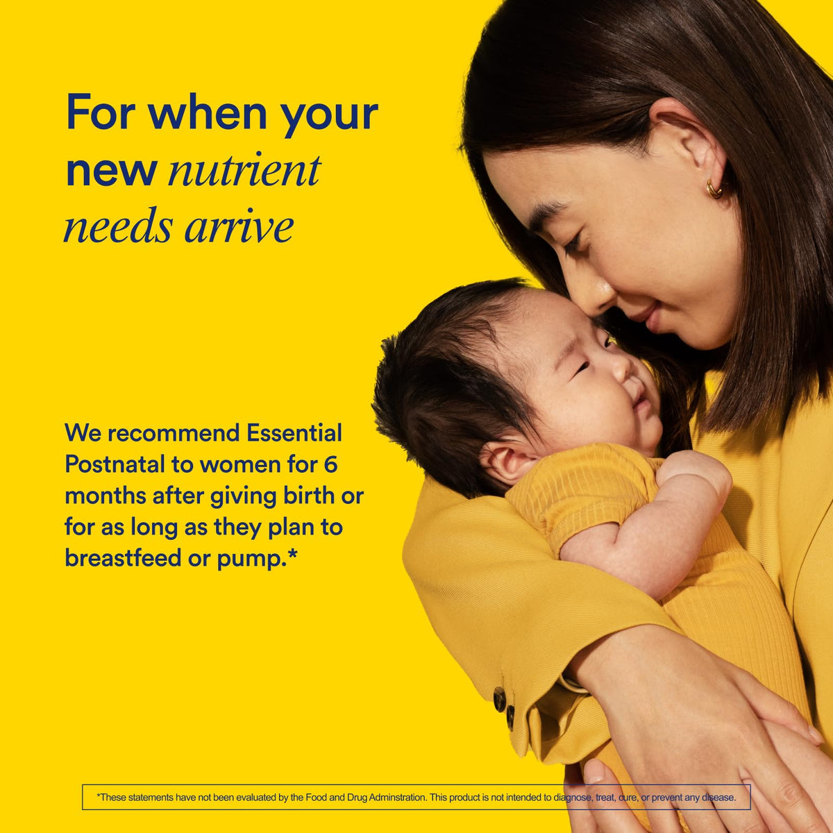 Ritual Postnatal Multivitamin for Women - Key Essential Vitamins and Minerals to Support Mom and Baby Postpartum and Throughout Lactation* - Choline, Omega-3 DHA - Mint - 60 Capsules - 30 Servings Gsupps Australia