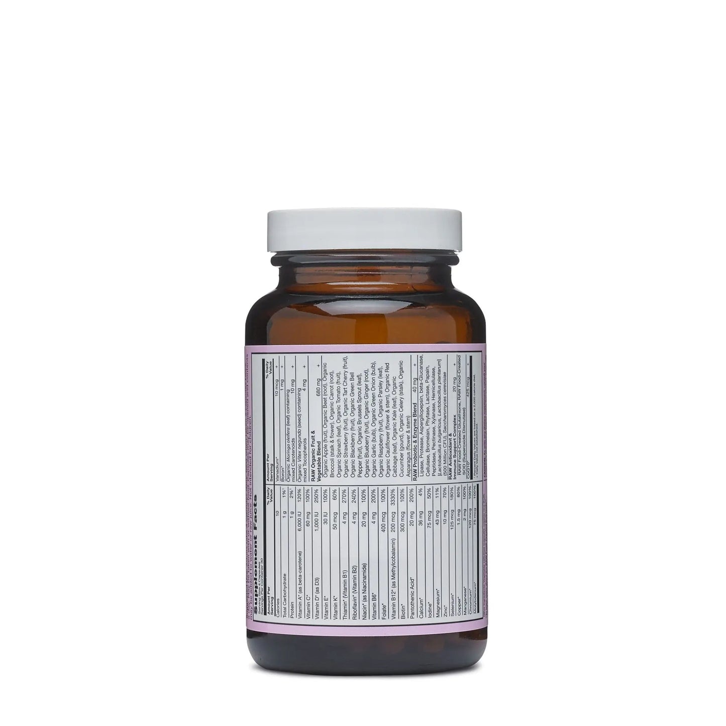 Vitamin Code 50 & Wiser Women Formula 120 VegiCapsules Garden of Life