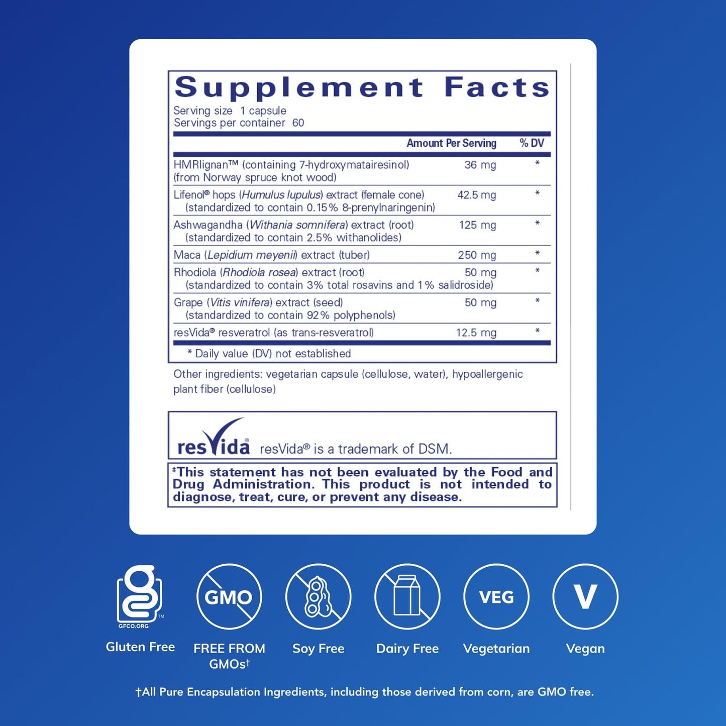 Pure Encapsulations MenoVive | Broad | Range Support for Menopausal Health and Comfort* | 60 Capsules Pure Encapsulations