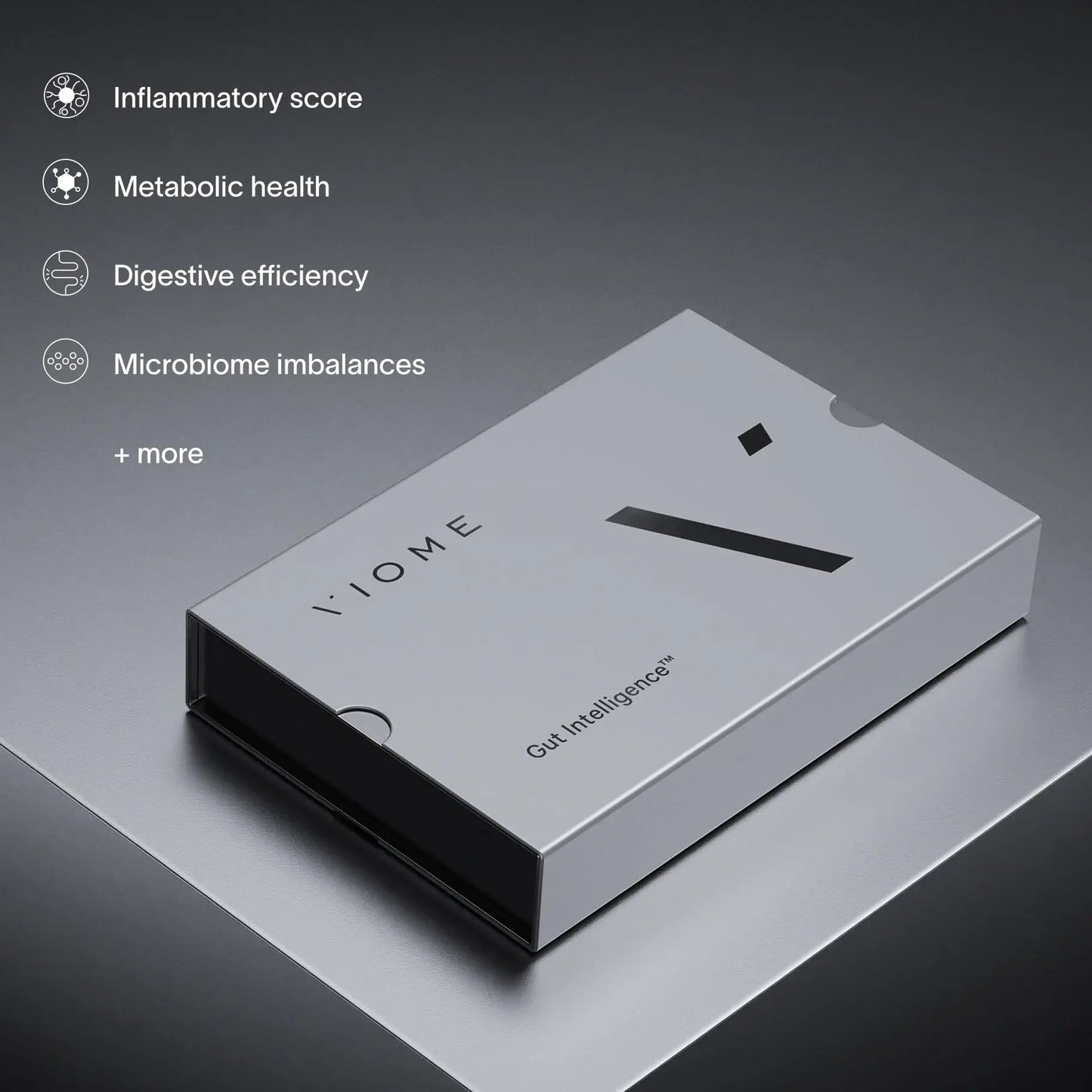 Viome at-Home Gut Intelligence Microbiome Test, 20 Health Scores, Stool Sample Test, Uncover Root Cause to GI Issues, Bloating, Irregular Bowel Movements, Skin Irritation, and Hormone Imbalances Viome