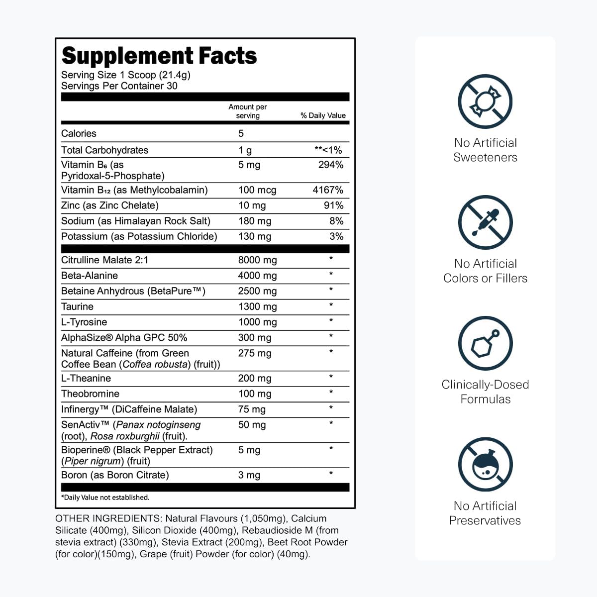 Transparent Labs Grass-Fed Whey Protein Isolate (30 Servings, Milk Chocolate) & Bulk Black Pre-Workout (30 Servings, Black Cherry) Gsupps Australia