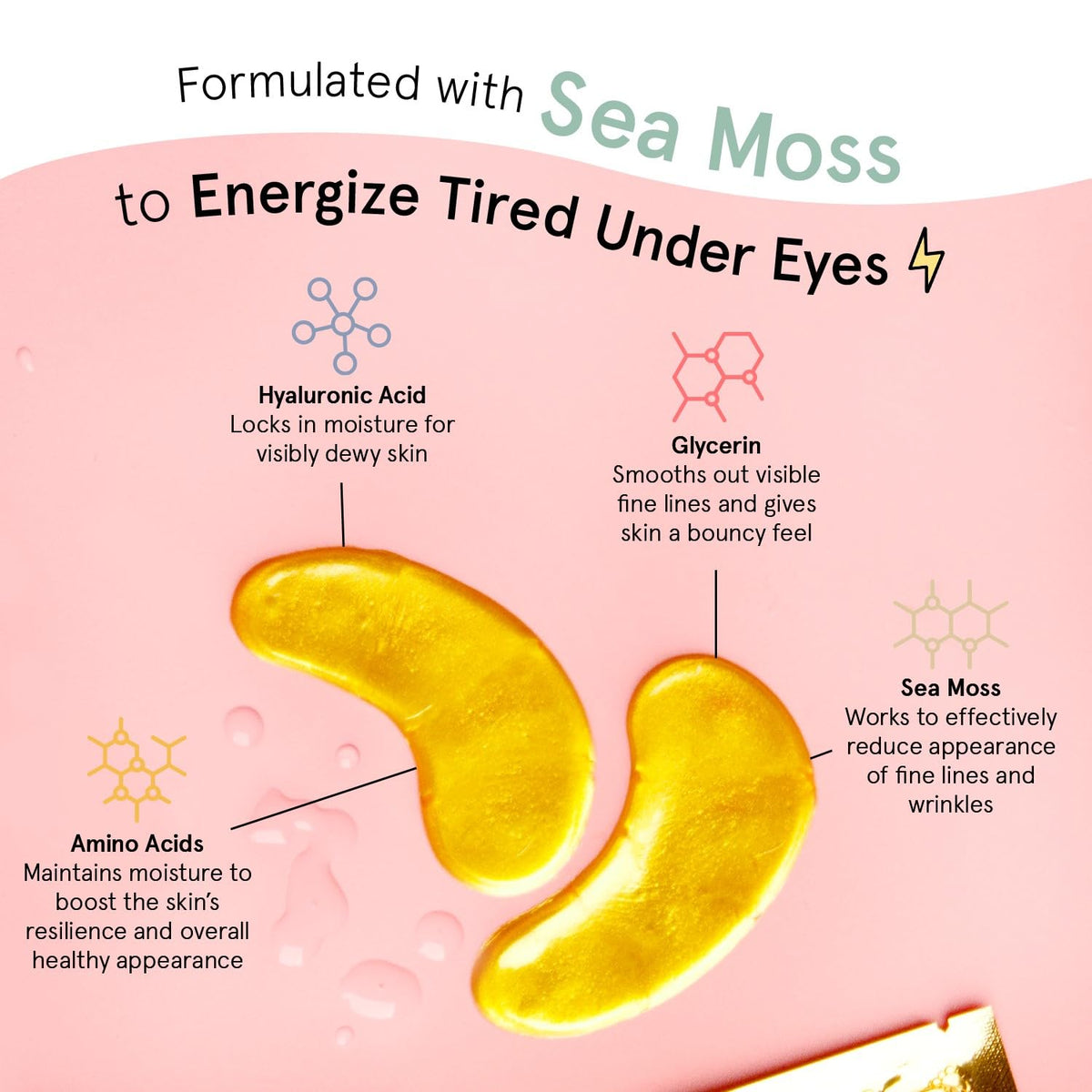 grace & stella Award Winning Under Eye Mask - Birthday Gifts for Women - Gel Eye Patches grace & stella