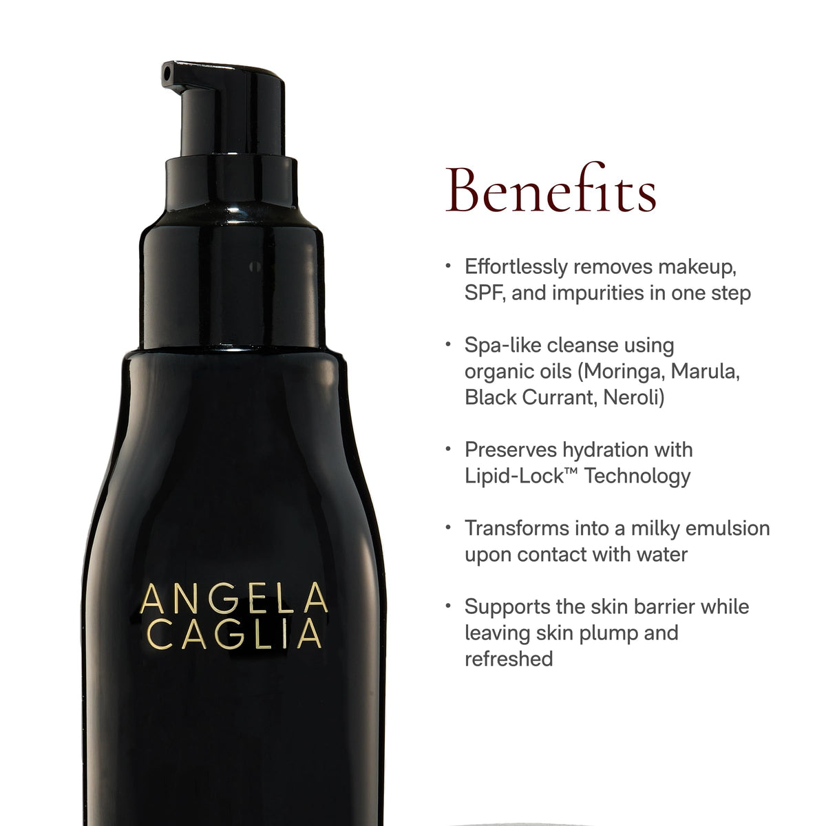 Angela Caglia Neroli Cleansing Oil - Makeup Remover & Face Cleanser Angela Caglia