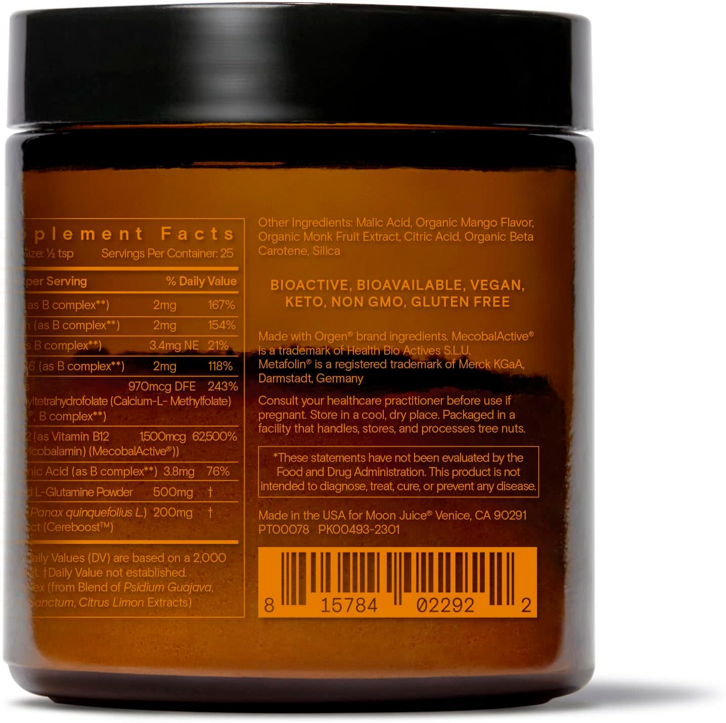 Ting & Magnesi-Om by Moon Juice | Ting Vitamin B Complex & Ginseng for Caffeine-Free Natural Energy & Magnesi-Om Magnesium Powder Supplement for Relaxation | Caffeine-Free Energy & Deep Relaxation Gsupps Australia