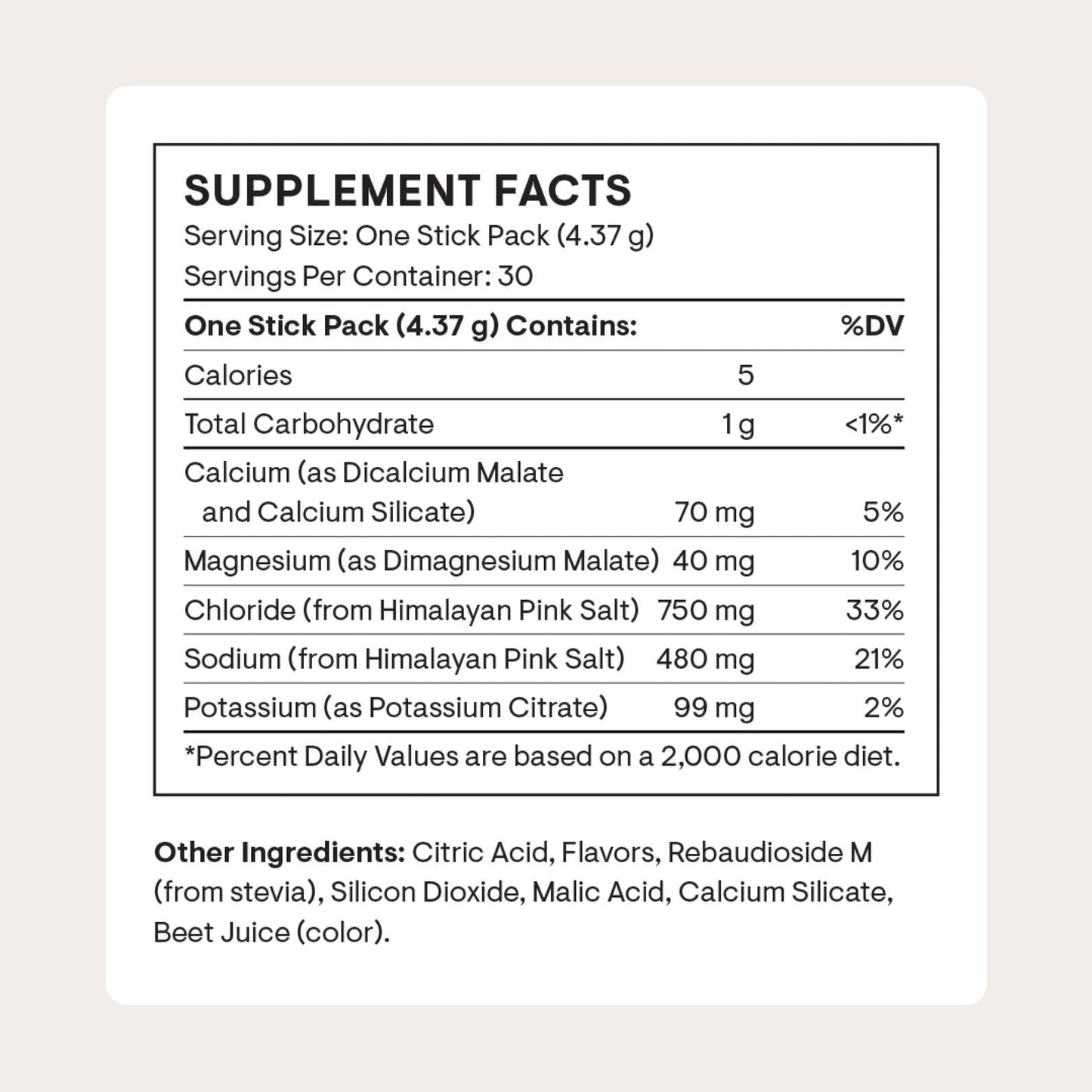 THORNE - Daily Electrolytes - Zero Sugar & Low-Calorie Electrolyte Powder Drink Mix - Flavors Derived from Natural Sources - NSF Certified for Sport - Watermelon - 30 Stick Packs THORNE