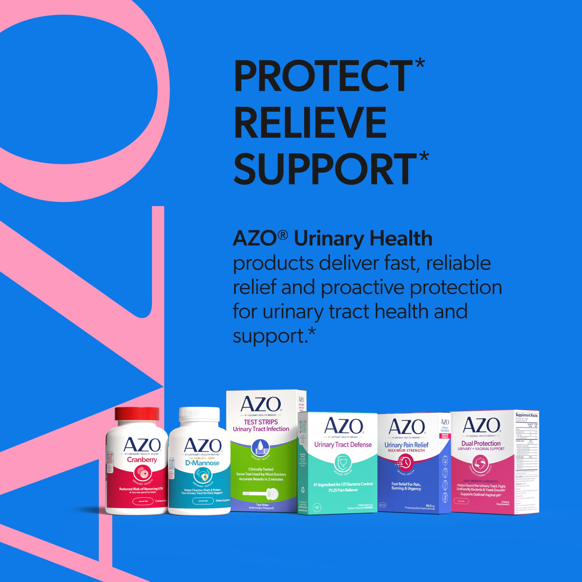 Azo Urinary Pain Relief Maximum Strength, Fast Relief Of Uti Pain, Burning & Urgency, Targets Source Of Pain, #1 Most Trusted Brand, 24 Tablets AZO