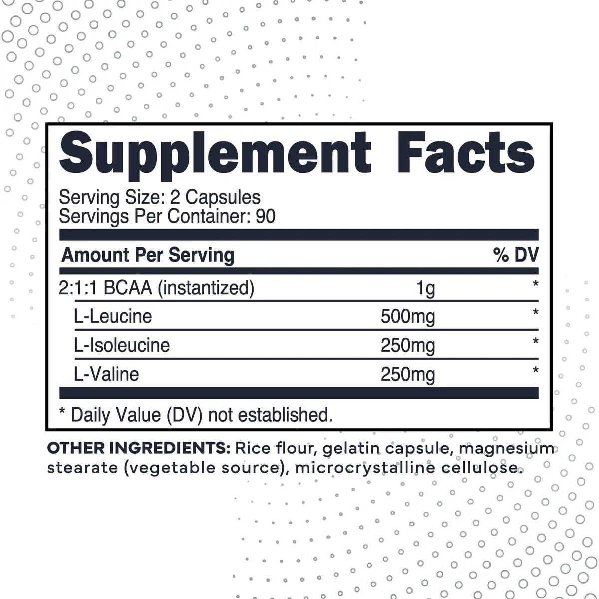 Type Zero BCAA 1000mg (180 Capsules, 90 Servings), Branched Chain Amino Acids (500mg of L-Leucine, 1000mg of L-Isoleucine and L-Valine) Type Zero