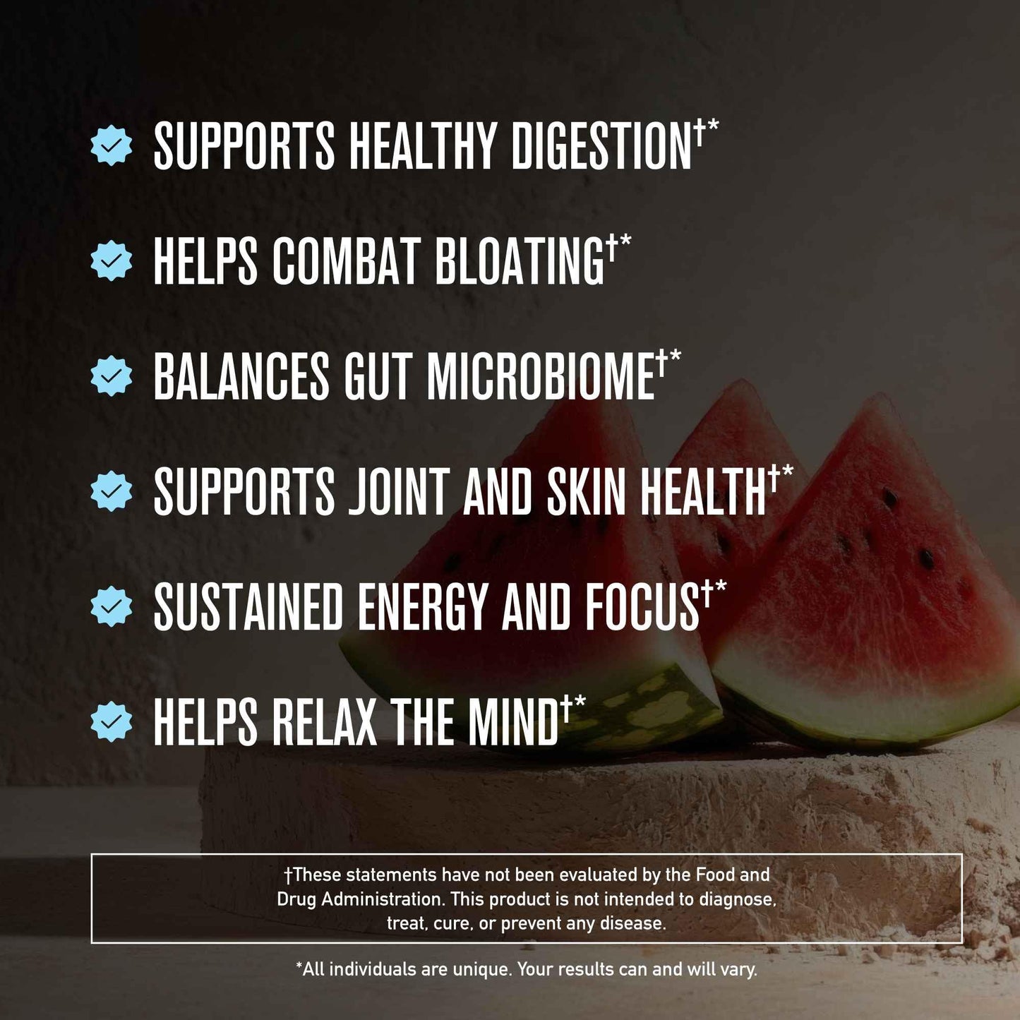 ROUNDHOUSE PROVISION Morning Kick, Powder Supplement for Healthy Digestion, Energy Levels, and Overall Wellness, 30 Servings (9.1 Ounce (Pack of 1), Watermelon Mint) ROUNDHOUSE PROVISION