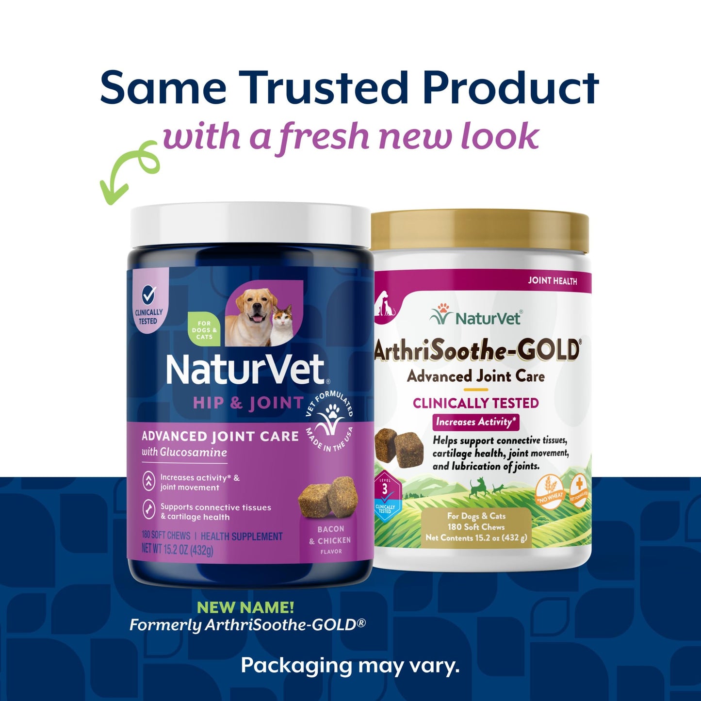 NaturVet ArthriSoothe-Gold Level 3 Advanced Joint Care for Dogs – Soft Chew Dog Supplement with Glucosamine, MSM, Chondroitin & Hyaluronic Acid – Wheat-Free Pet Supplements – 180 Ct. NaturVet